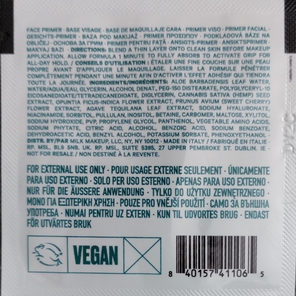 MILK MAKEUP Grip Primer HYDRO 1.5 mL - Picture 2 of 8